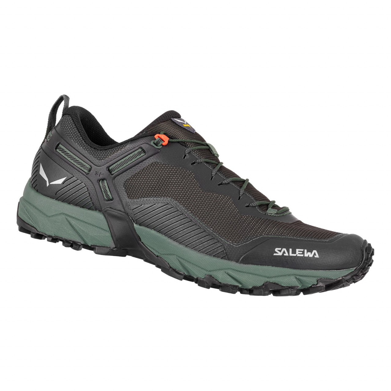 Salewa Men's Ultra Train 3 Hiking Shoes Green/Black MID-582491